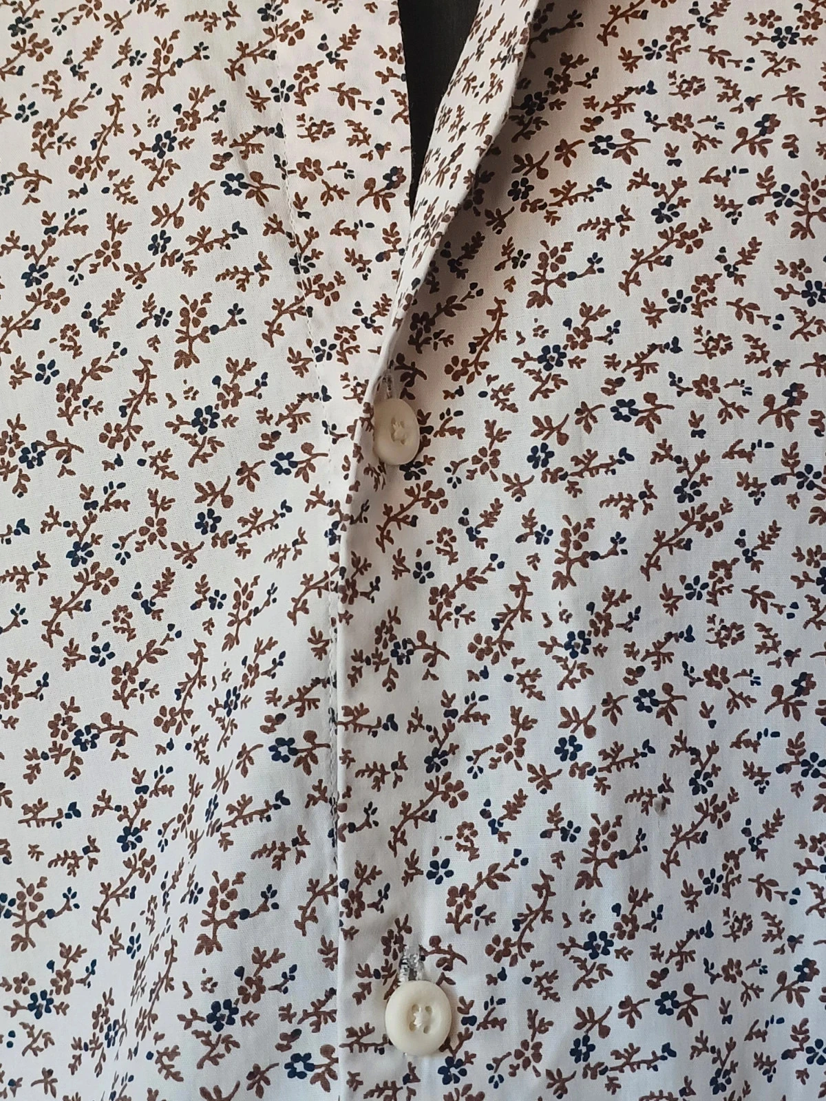 Camisa florida masculina Esprit tamanho Xl – photo 3